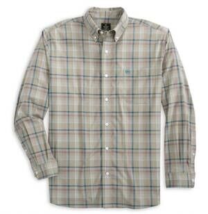 NEW HEYBO OUTDOORS men's whitfield dress shirt in vertiver